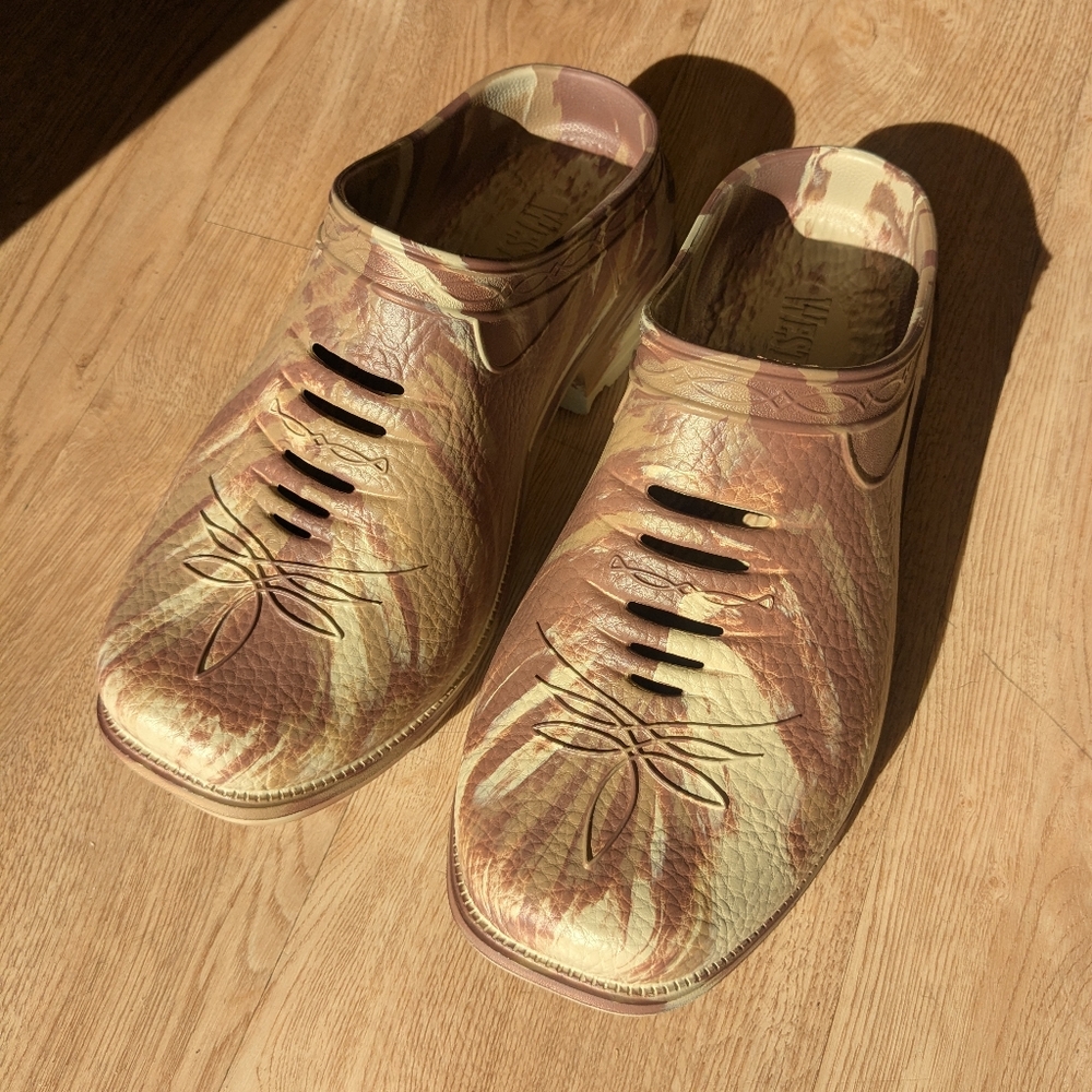 Westech Sierra Ferrell Limited Edition Neopolitan Western EVA Clog Shoes